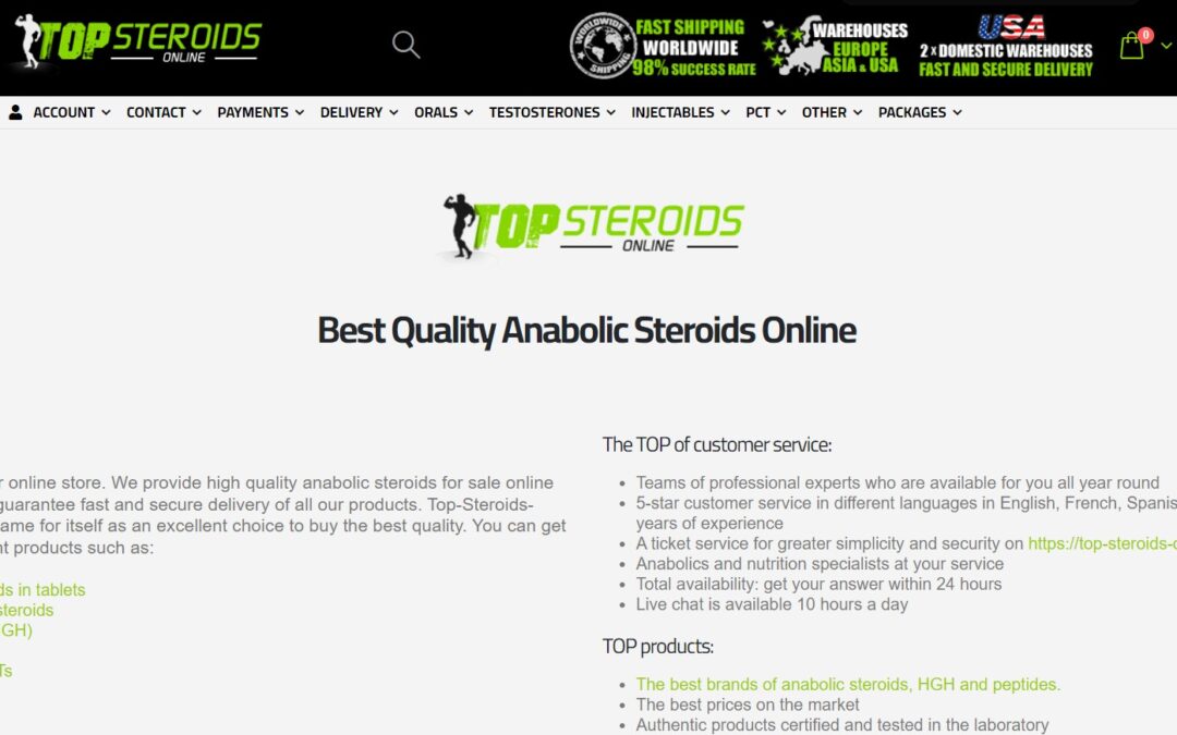 Top Steroïden Online